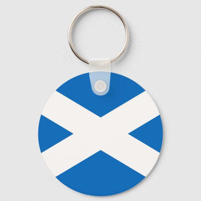 Scotland Flagga Nyckelring (Framsida)