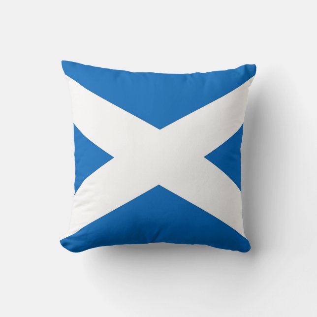 Scotland Flagga on American MoJo Pillow Kudde (Framsida)