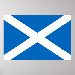 Scotland flagga Poster