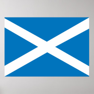 Scotland Flagga Poster