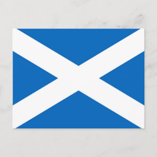 Scotland Flagga Vykort