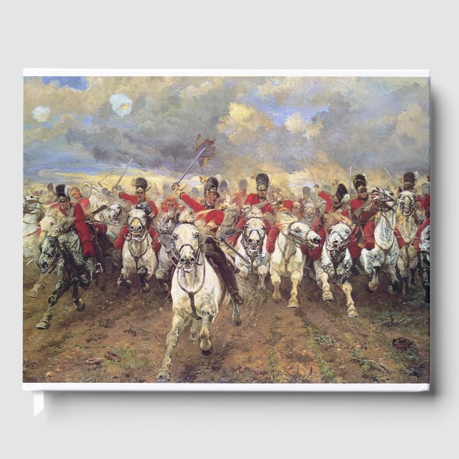 Scotland For All (Cavalry Officers) (militärt) Gästböcker (Framsida)