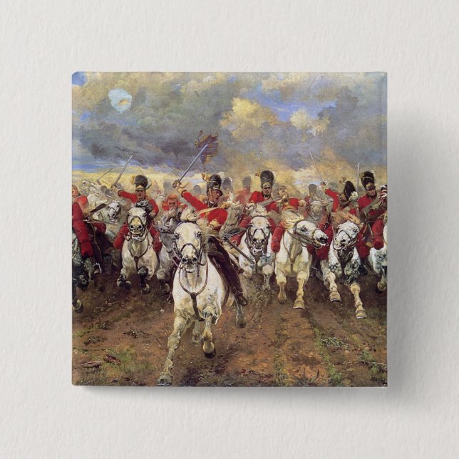 Scotland For All (Cavalry Officers) (militärt) Knapp (Framsida)