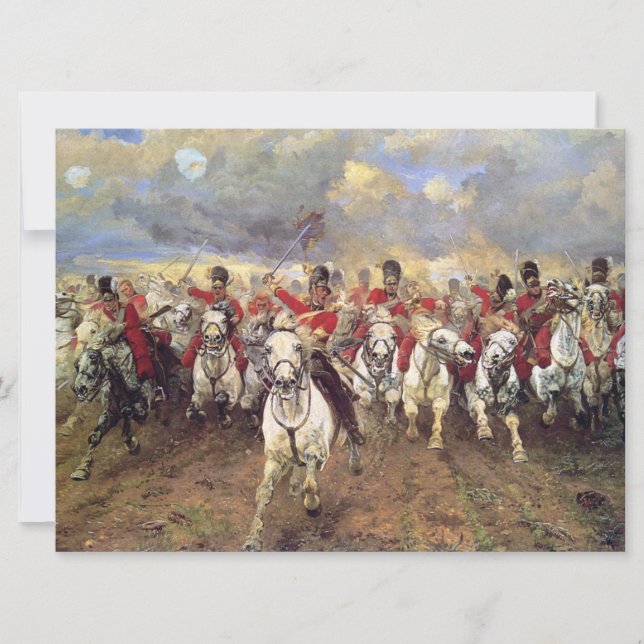 Scotland For All (Cavalry Officers) (militärt) Kort (Framsida)