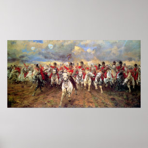 Scotland For All (Cavalry Officers) (militärt) Poster