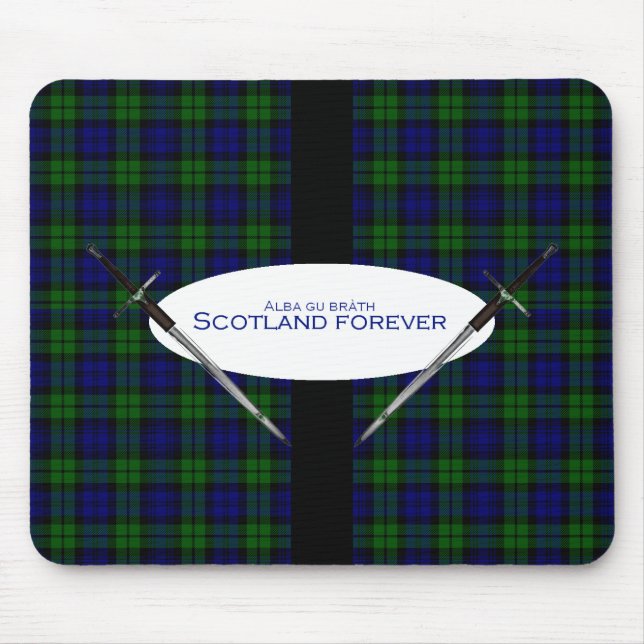 Scotland Forever Alba gu bràth Musmatta (Framsidan)