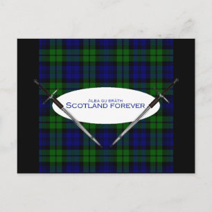 Scotland Forever Alba gu bràth Vykort
