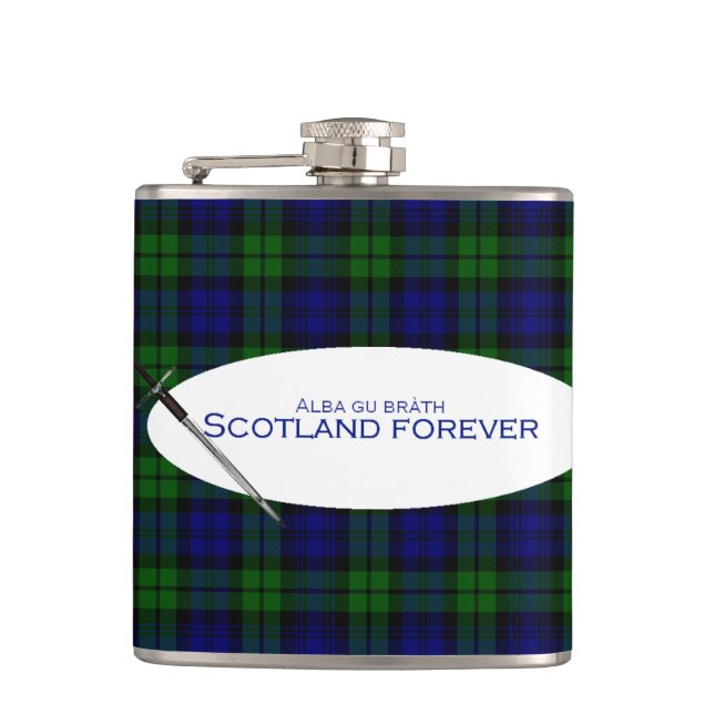 Scotland Forever Flask Fickplunta (Framsidan)