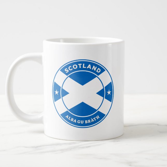 Scotland Forever Jumbo Mugg (Vänster)