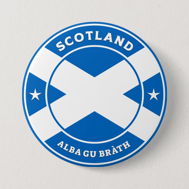 Scotland Forever Knapp (Framsida)