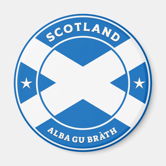 Scotland Forever Magnet (Framsidan)