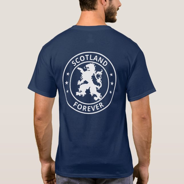 Scotland Forever (Redigera) T Shirt (Baksida)