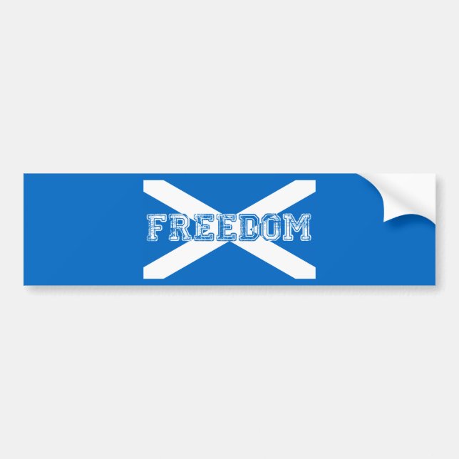 Scotland Freedom Bildekal (Framsidan)