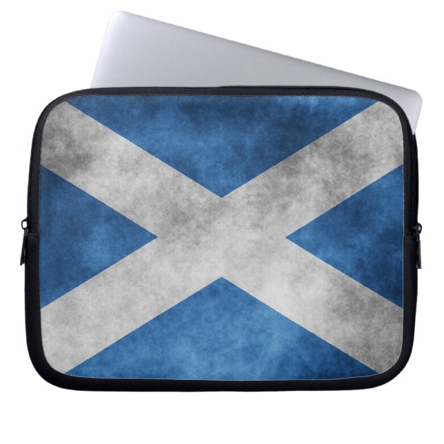 Scotland Grunge- Saint Andrew's Kor Laptop Fodral (Framsidan)