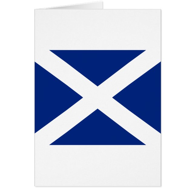 SCOTLAND HÄLSNINGSKORT (Framsidan)