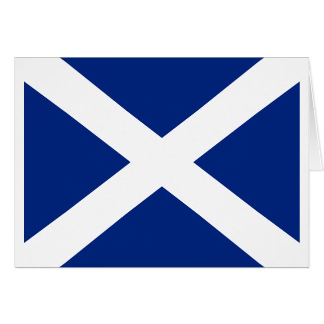 SCOTLAND HÄLSNINGSKORT (Framsidan Horizontal)