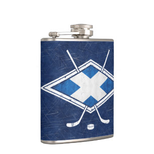 Scotland Ice Hockey Flagga Logotyp Hip-kolv Fickplunta