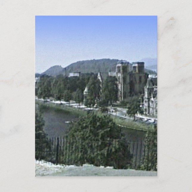 Scotland Inverness Byggande Gibney The Museum Zaz Vykort (Framsida)