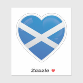 Scotland Kärlek Icon Sticker Klistermärken