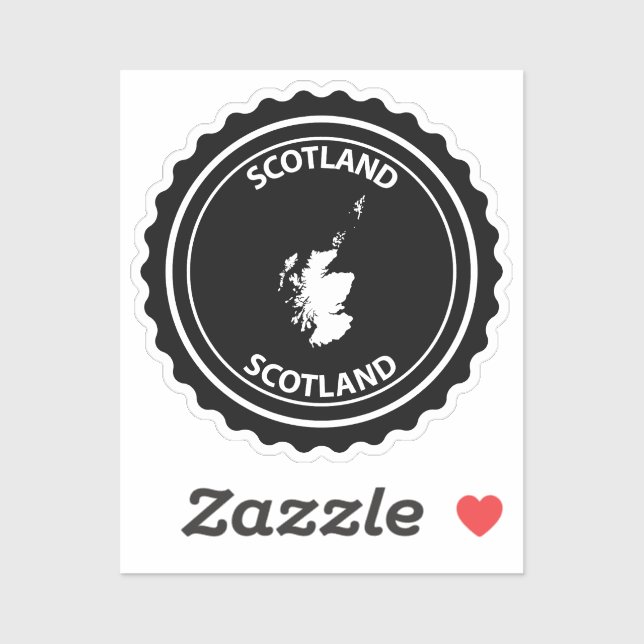 Scotland Klistermärken (Ark)