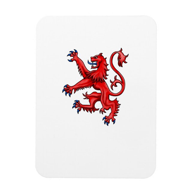 Scotland Lejon Rampant Magnet (Vertikal)