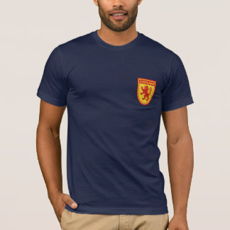 Scotland Lejon Rampant Shield Tshirt Tee