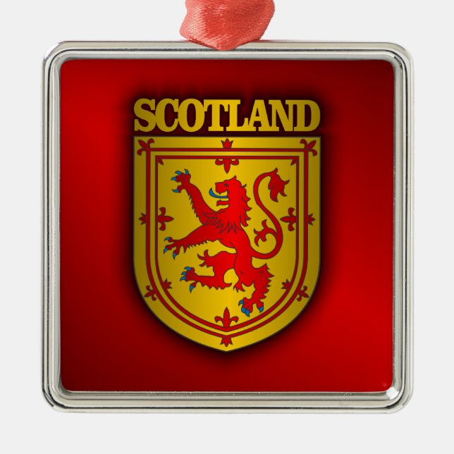 Scotland Lesser Arm Julgransprydnad Metall (Framsidan)