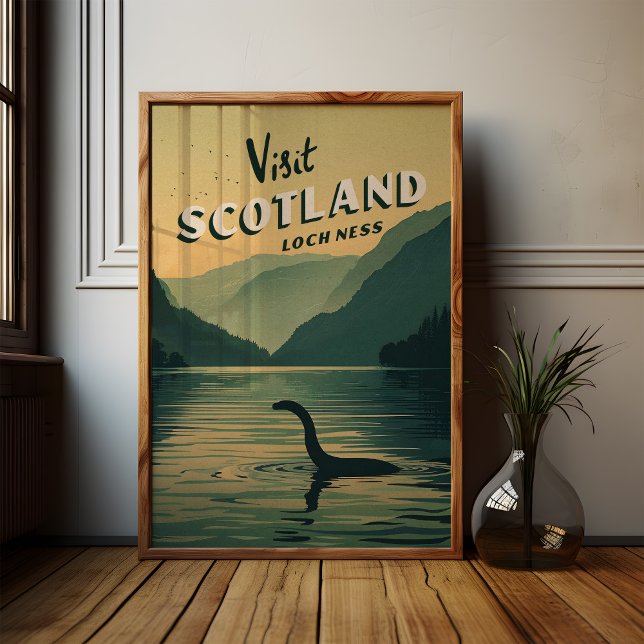 Scotland Loch Ness Monster Poster (Skapare uppladdad)