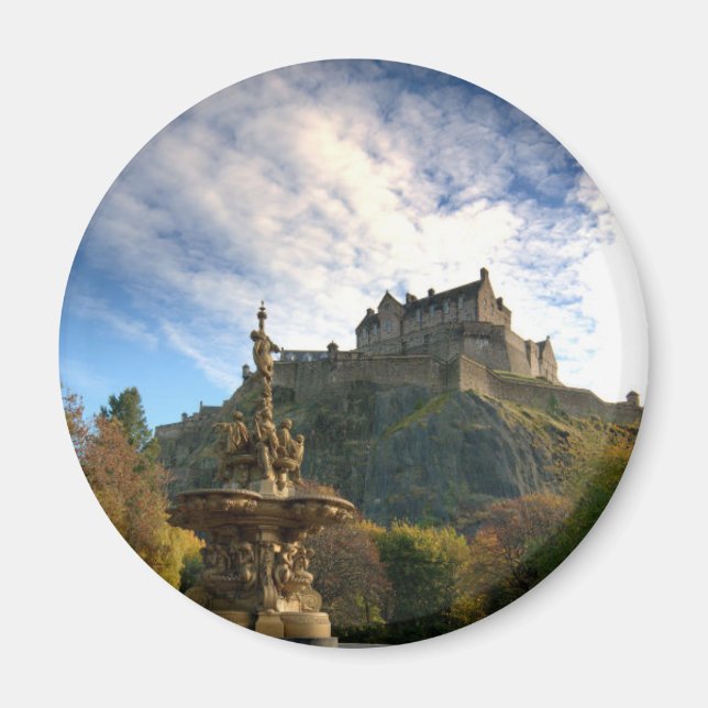 SCOTLAND: Majestic Scotland chillmagnet. Magnet (Framsidan)