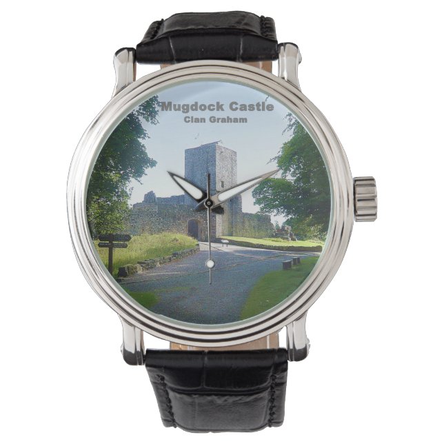 Scotland Mugdock Castle - Graham Klan Armbandsur (Framsida)