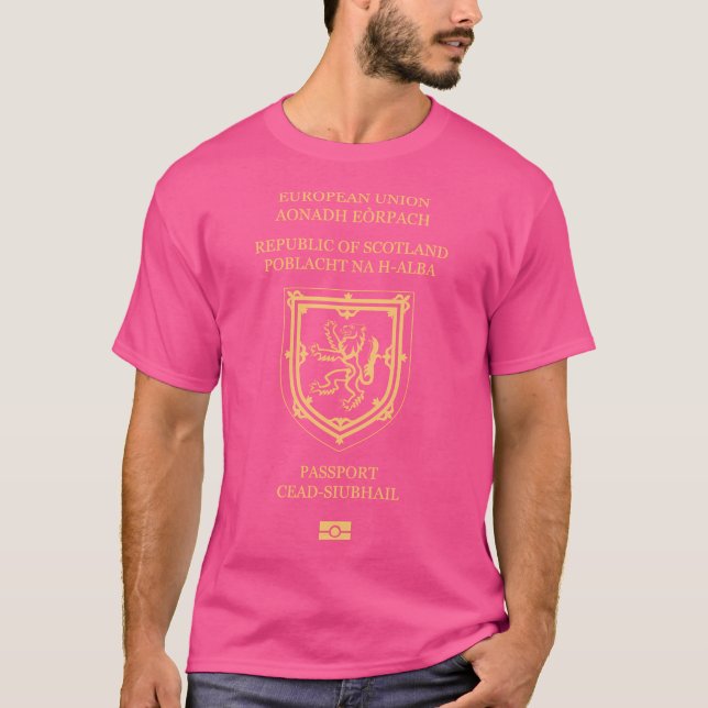 Scotland Pass T Shirt (Framsida)