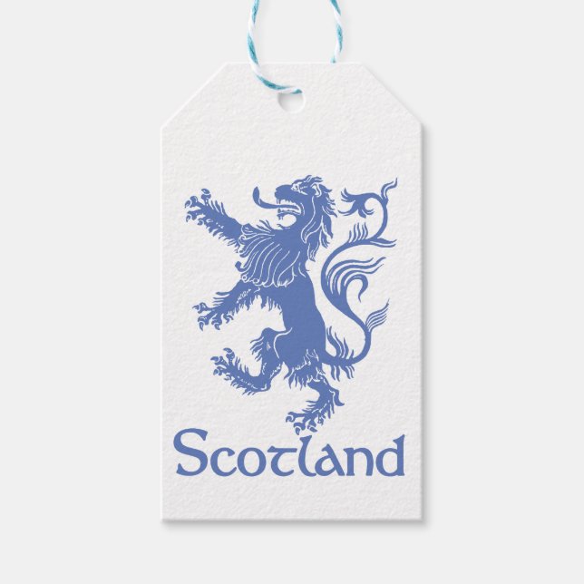 Scotland Rampant Lejon Märkre, Scottish Heritage Presentetikett (Framsidan)