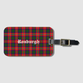 Scotland Roxburgh District Tartan Personlig Bagagebricka