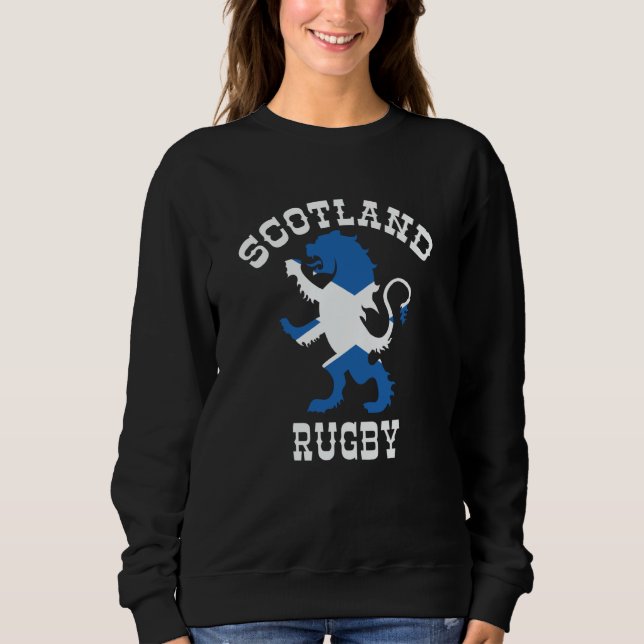 Scotland Rugby Scottish Uk T Shirt (Framsida)