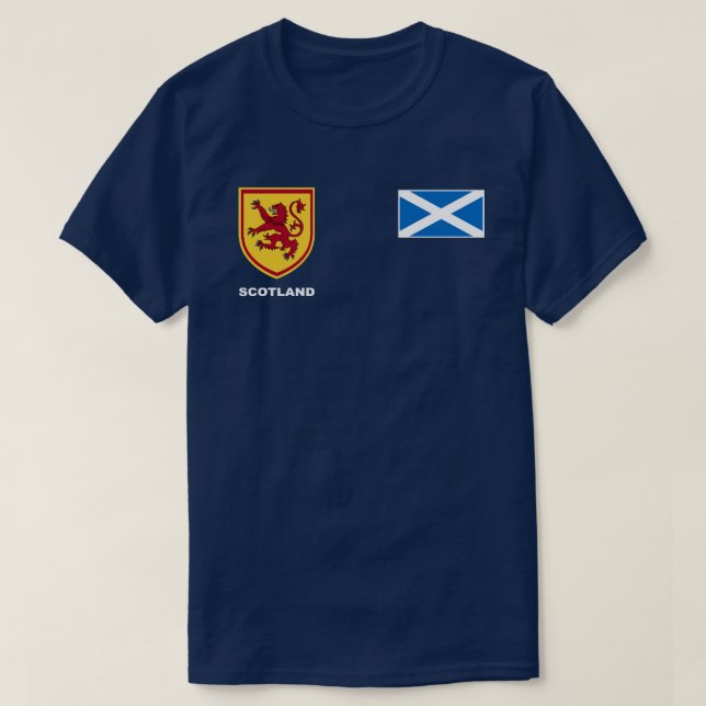 Scotland Rugby Tee Shirt (Design framsida)