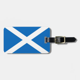 Scotland Saltire Luggage Tag Bagagebricka
