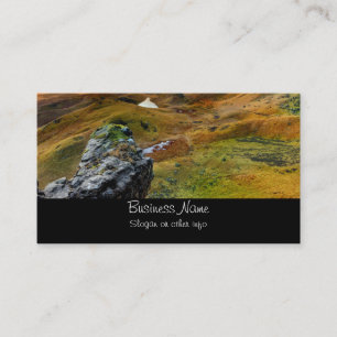 Scotland Scenia Rolling Backe Ligcape Visitkort