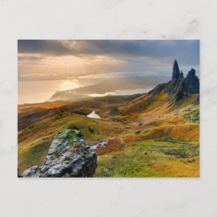Scotland Scenia Rolling Backe Ligcape Vykort