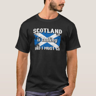 Scotland Schlotland Flagga T Shirt