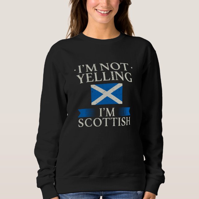 Scotland Scotland Flagga T Shirt (Framsida)