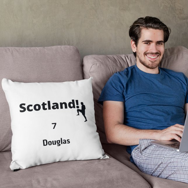 Scotland Soccer, anpassadet Kudde (Skapare uppladdad)
