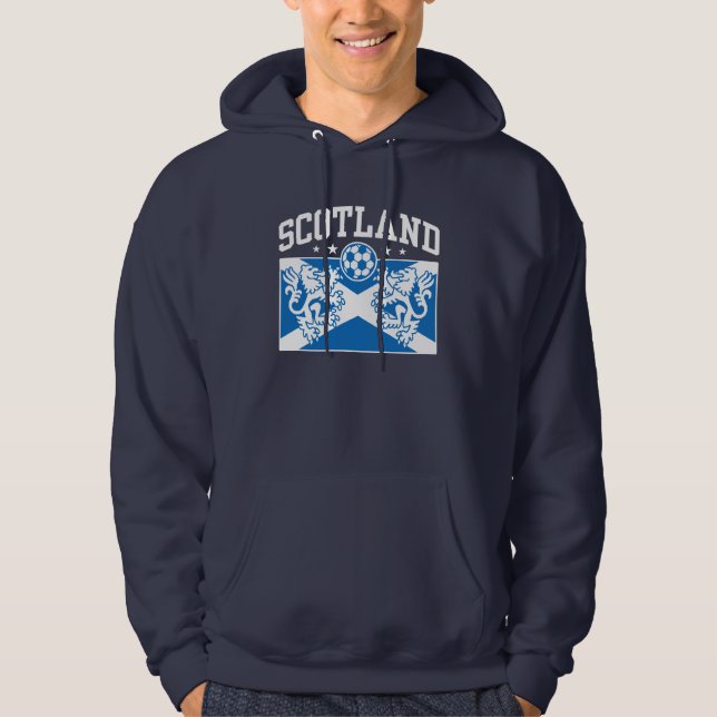 Scotland Soccer Hoodie (Framsida)