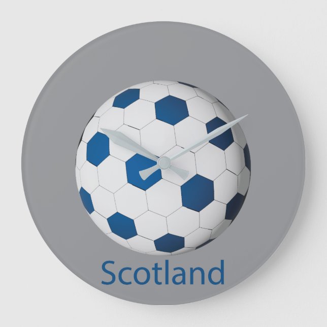 Scotland Soccer Stor Klocka (Framsida)