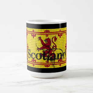 Scotland Standard Flagga m Kaffemugg