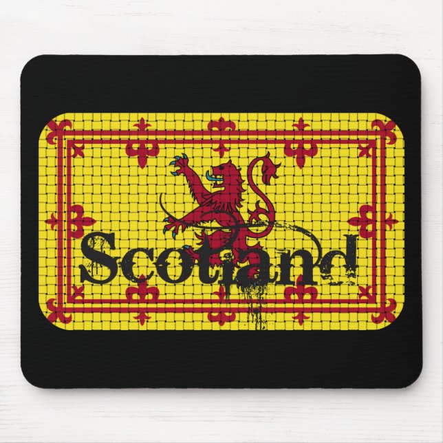 Scotland Standard Flagga Musmatta (Framsidan)