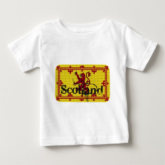 Scotland Standard Flagga Tee Shirt (Framsida)
