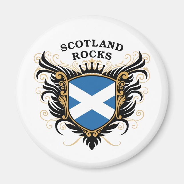 Scotland Sten Magnet (Framsidan)