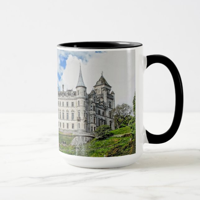 Scotland Sutherland Klan Dunrobin Castle Mugg (Höger)
