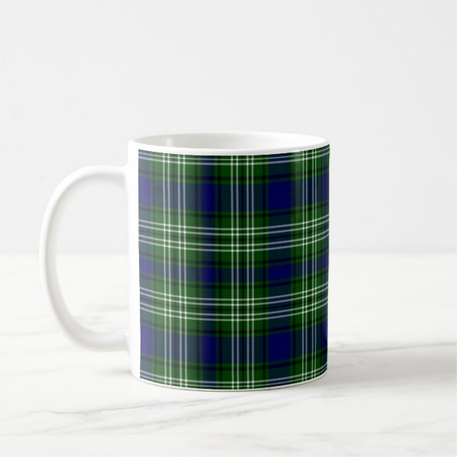 Scotland Tweedside District Tartan Kaffemugg (Vänster)