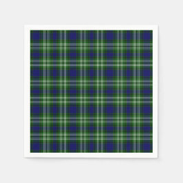 Scotland Tweedside District Tartan Pappersservett
